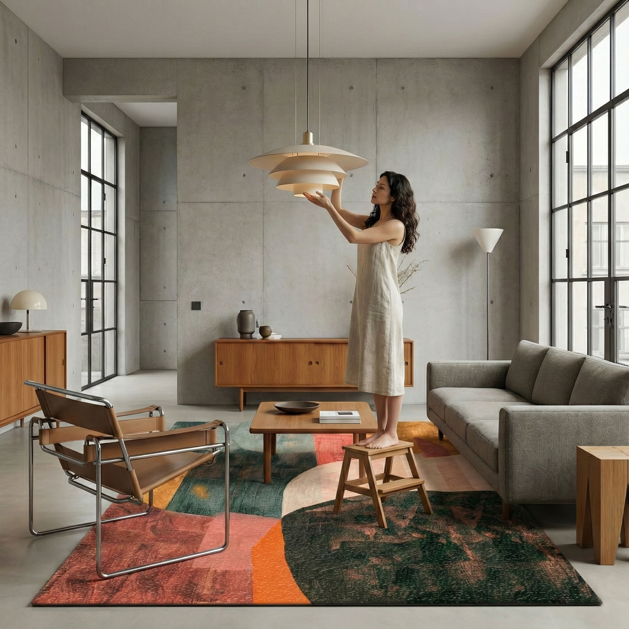 STRIA - Hand Tufted Pattern Carpet